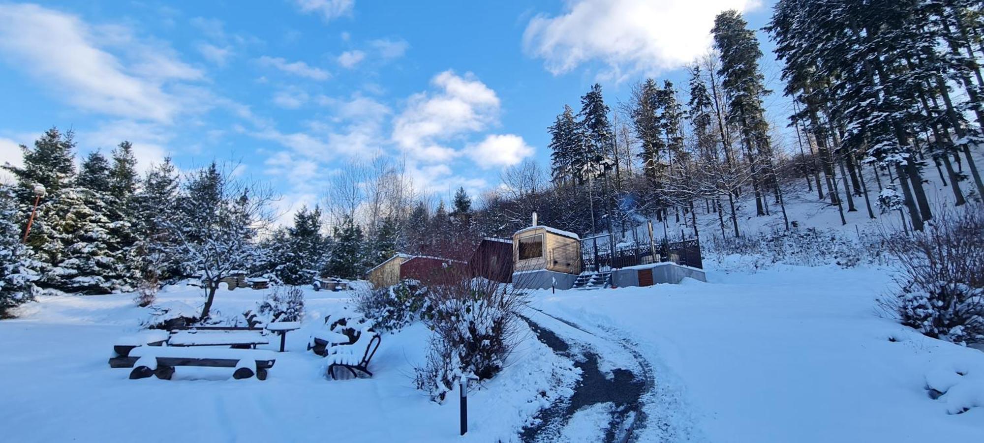 Hotel Penzion Na Lukach Horní Bečva Exterior foto