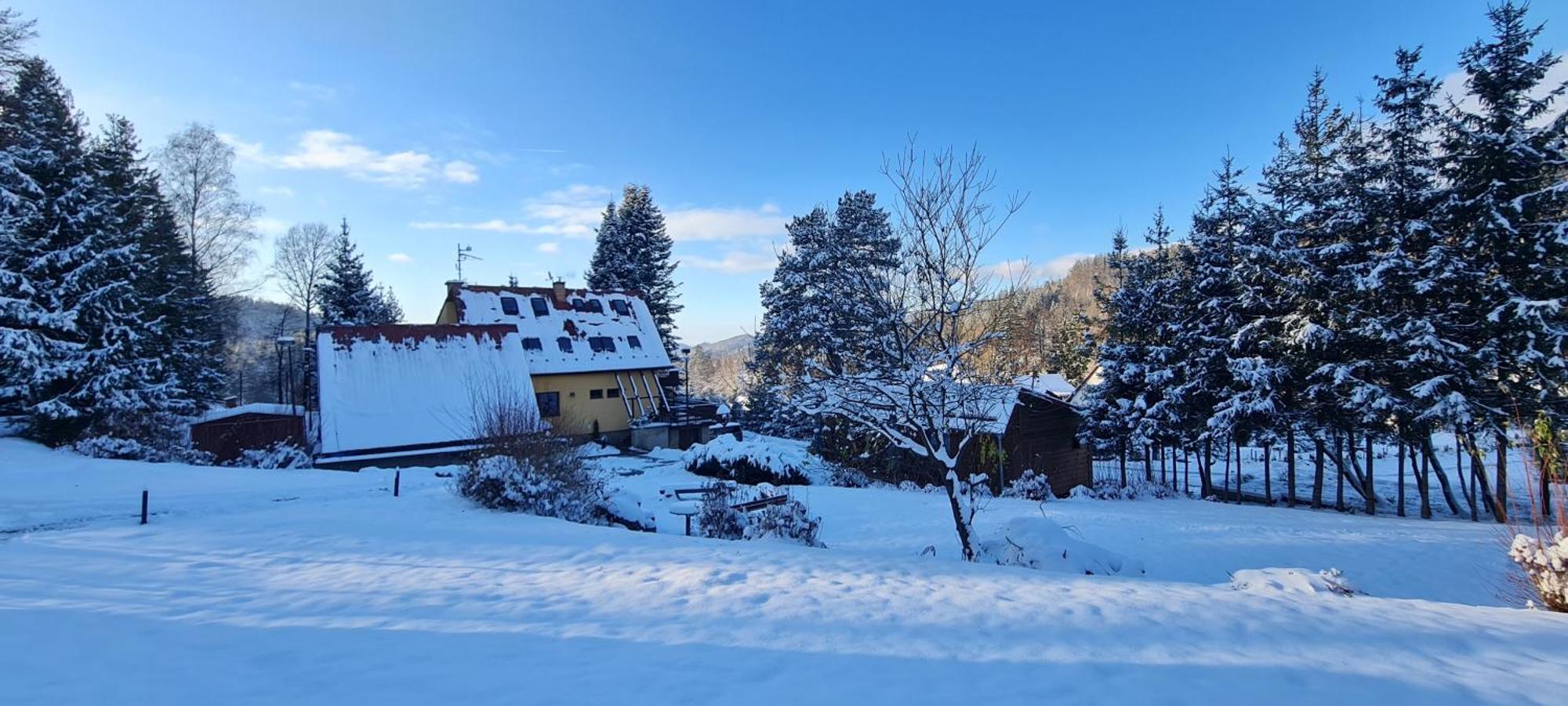 Hotel Penzion Na Lukach Horní Bečva Exterior foto