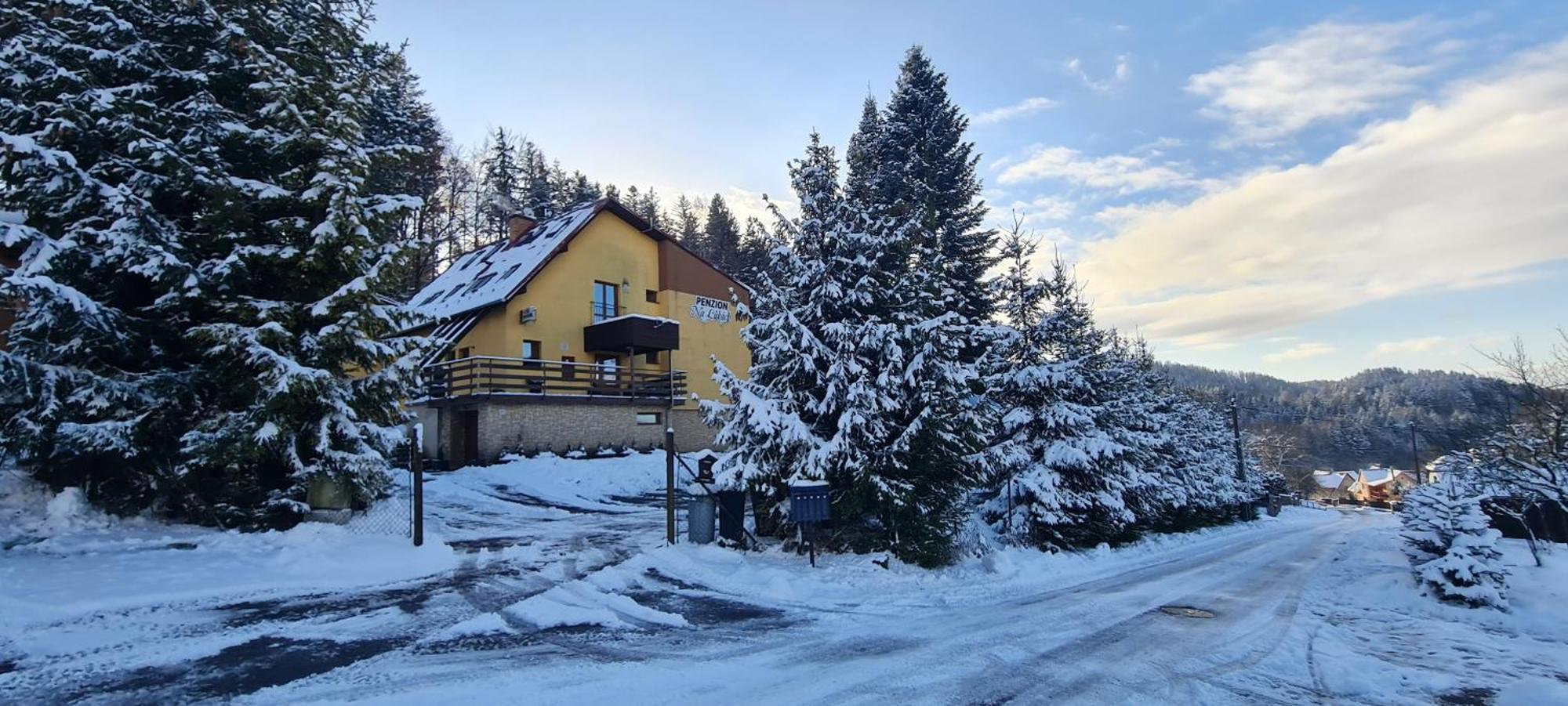 Hotel Penzion Na Lukach Horní Bečva Exterior foto